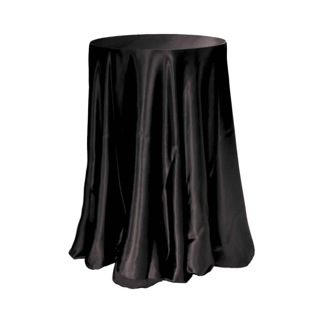 Tablecloth – Black Satin – Square