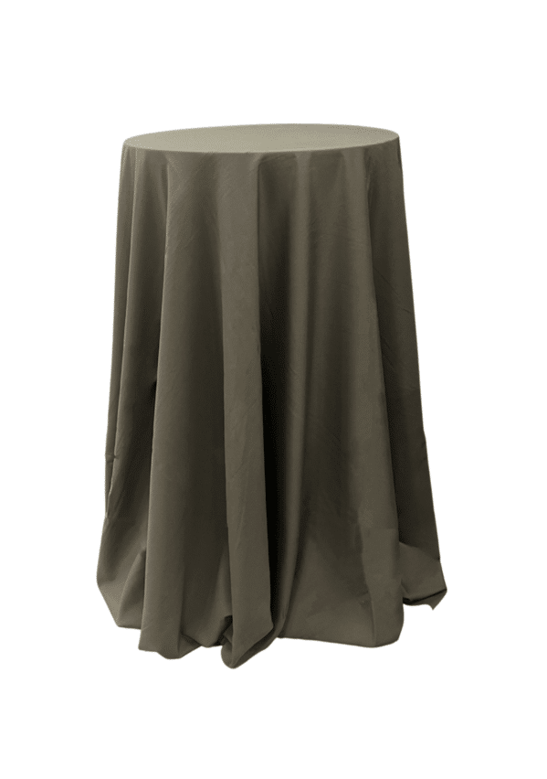 Tablecloth – Khaki Mechanical Stretch – Round – 330cmD
