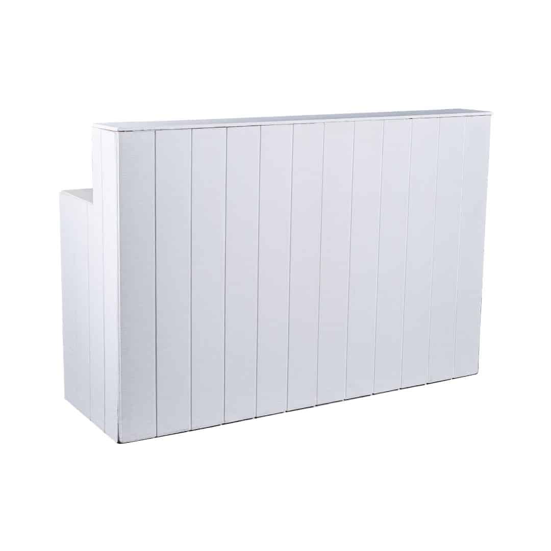 Timber Panelled Deluxe Bar – White