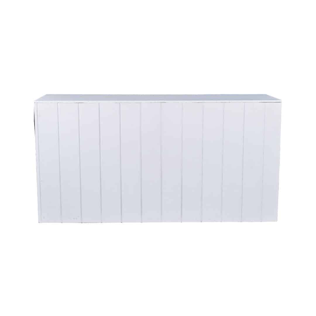 Timber Panelled Food Station – White