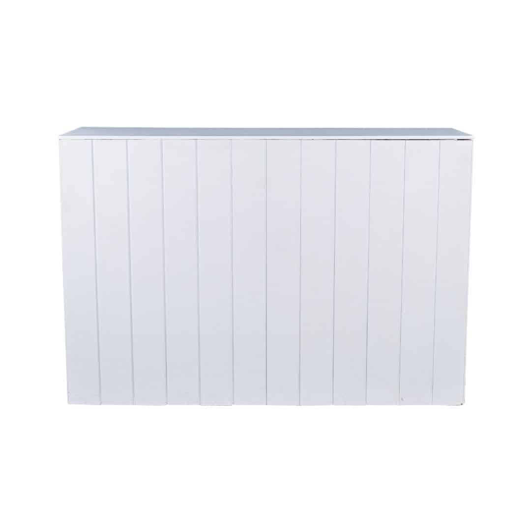 Timber Panelled Standard Bar – White