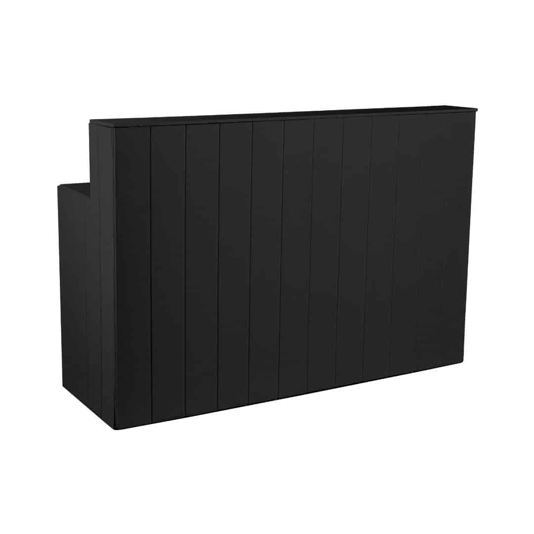 Timber Panelled Deluxe Bar – Black