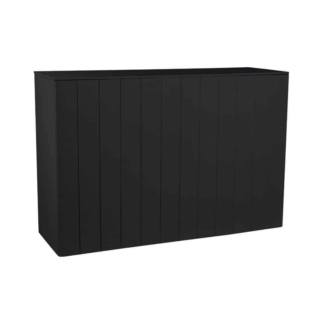 Timber Panelled Standard Bar – Black