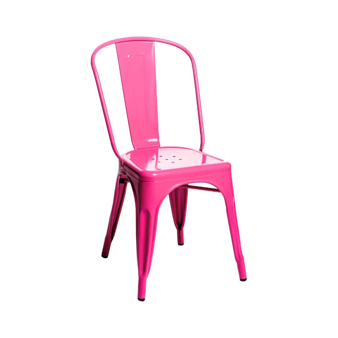 Tolix Chair – Pink