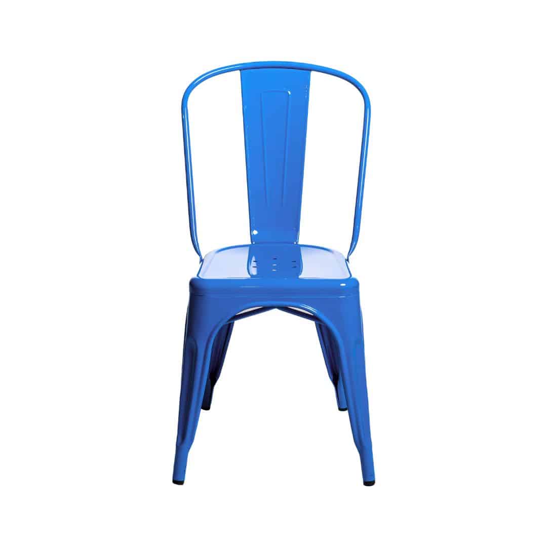 Tolix Chair – Royal Blue