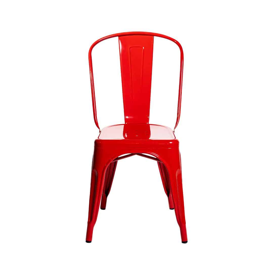 Tolix Chair – Scarlet Red