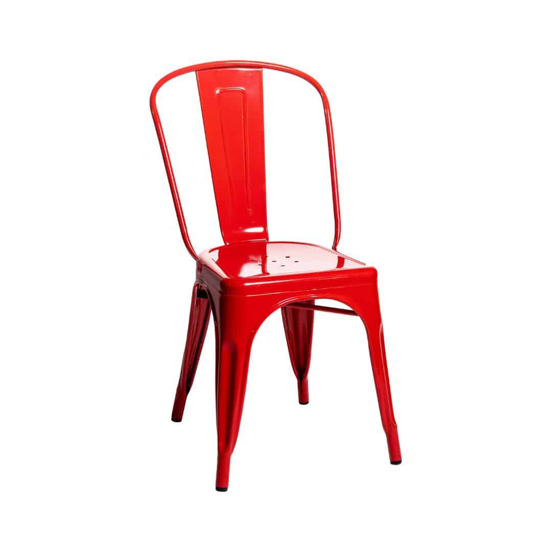 Tolix Chair – Scarlet Red