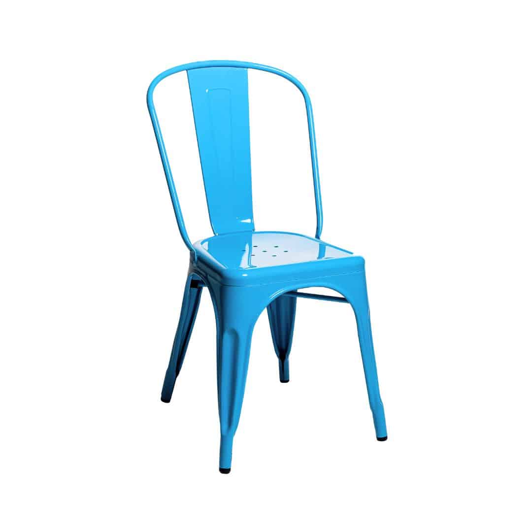 Tolix Chair – Sky Blue