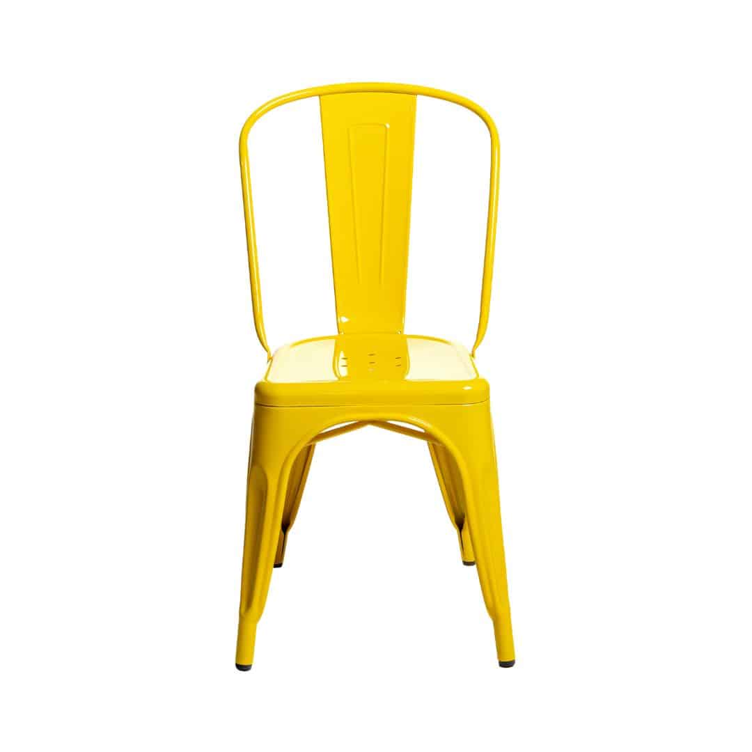 Tolix Chair – Yellow