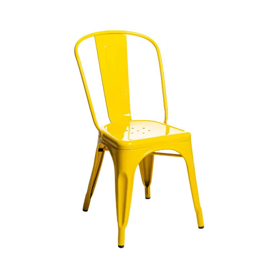 Tolix Chair – Yellow