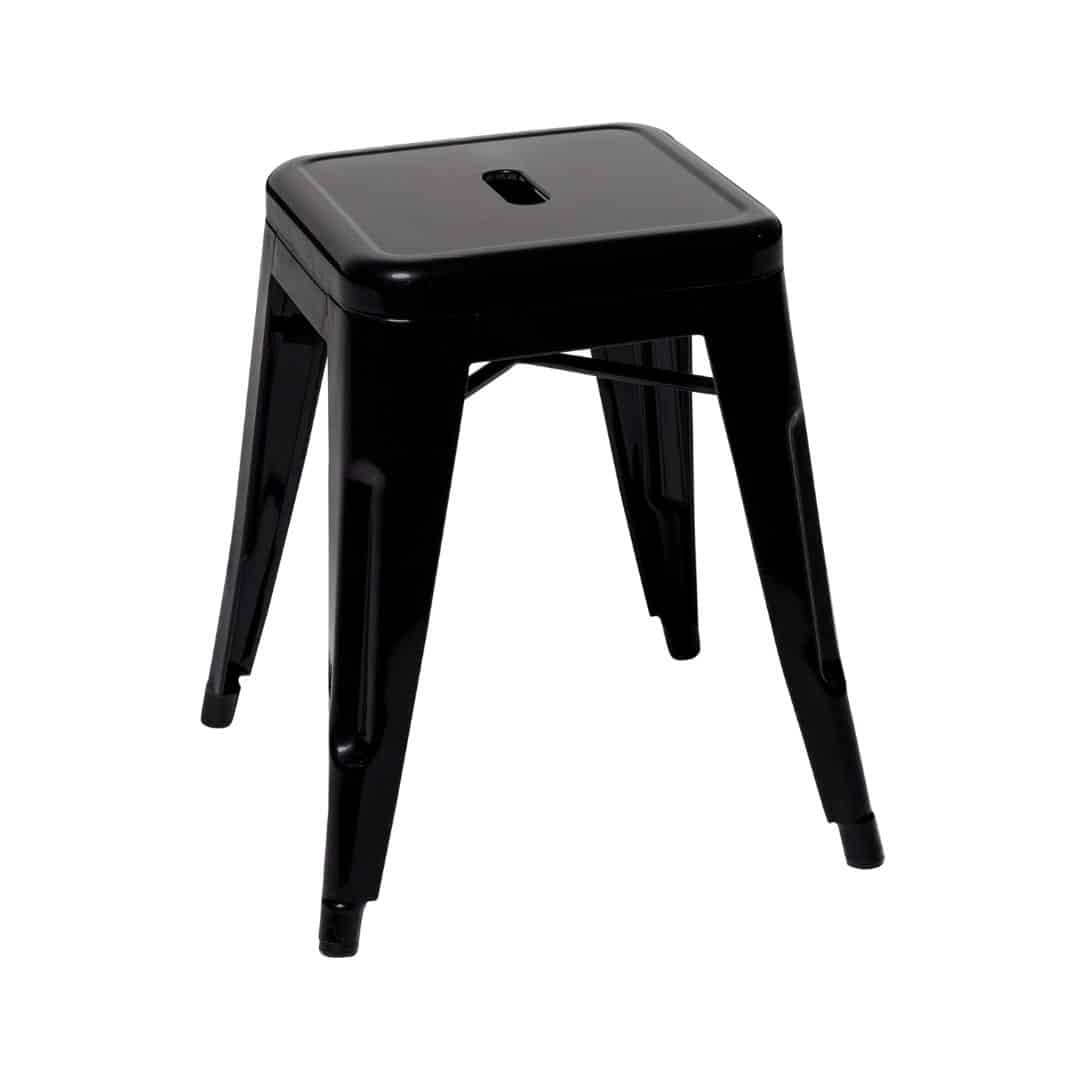 Tolix Low Stool – Black