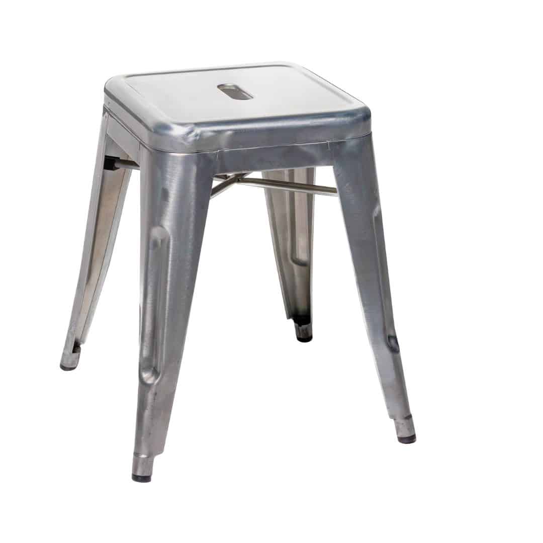 Tolix Low Stool – Galvanised