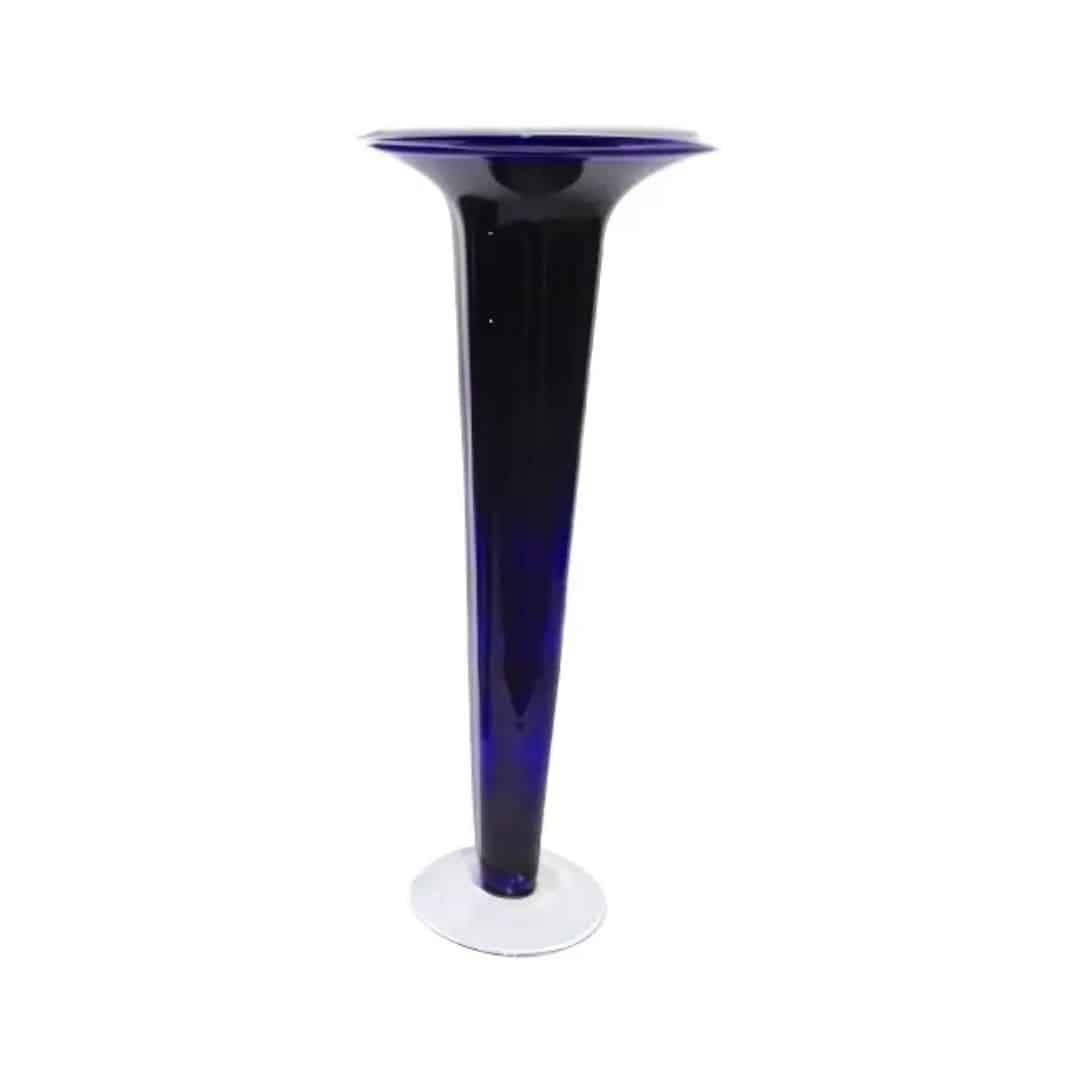 Trumpet Vase – Navy Blue