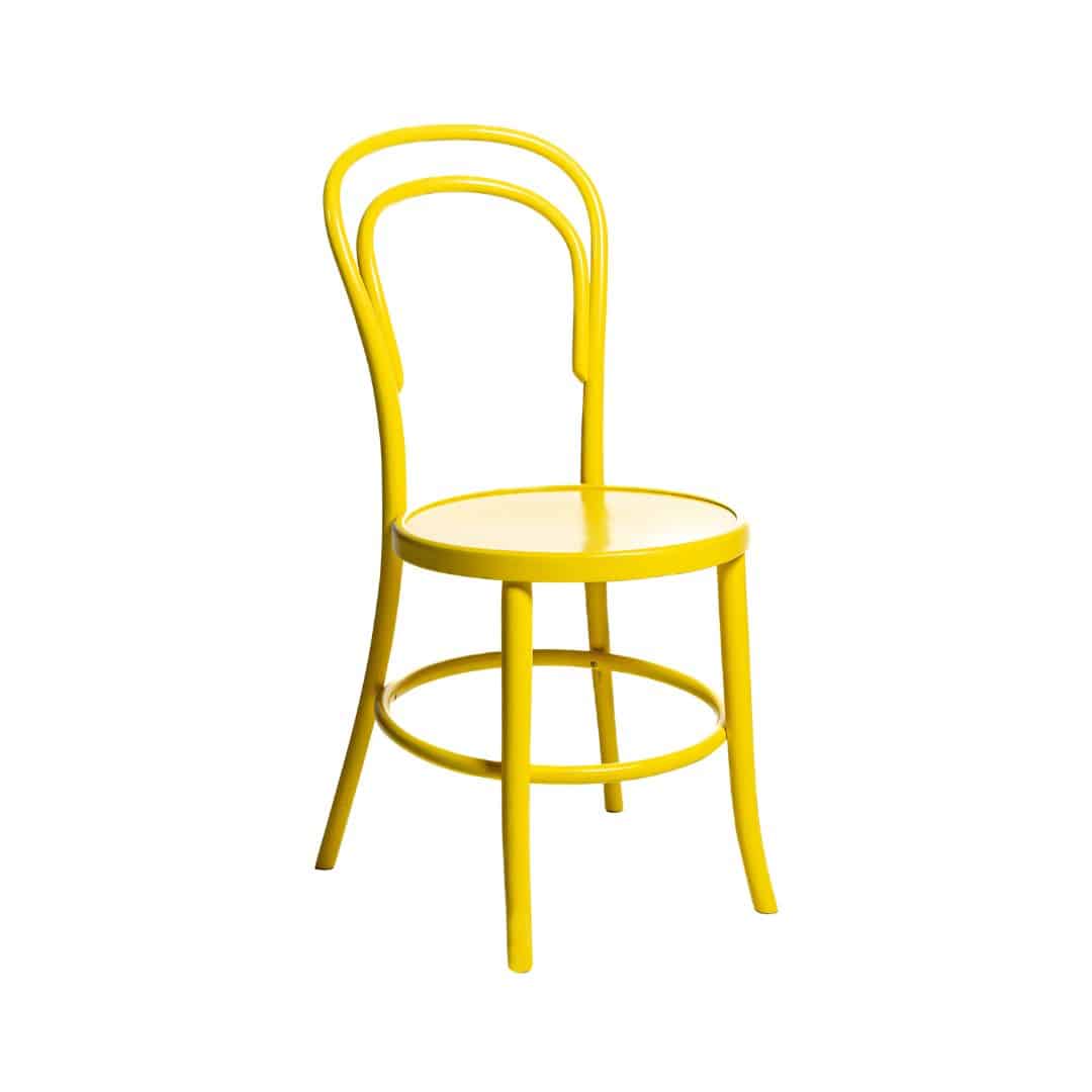 Vienna Bentwood Chair – Yellow