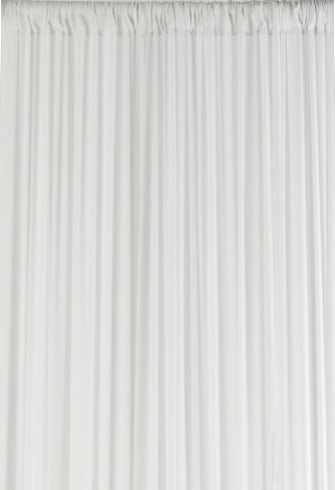 Jersey Panel Drape – White
