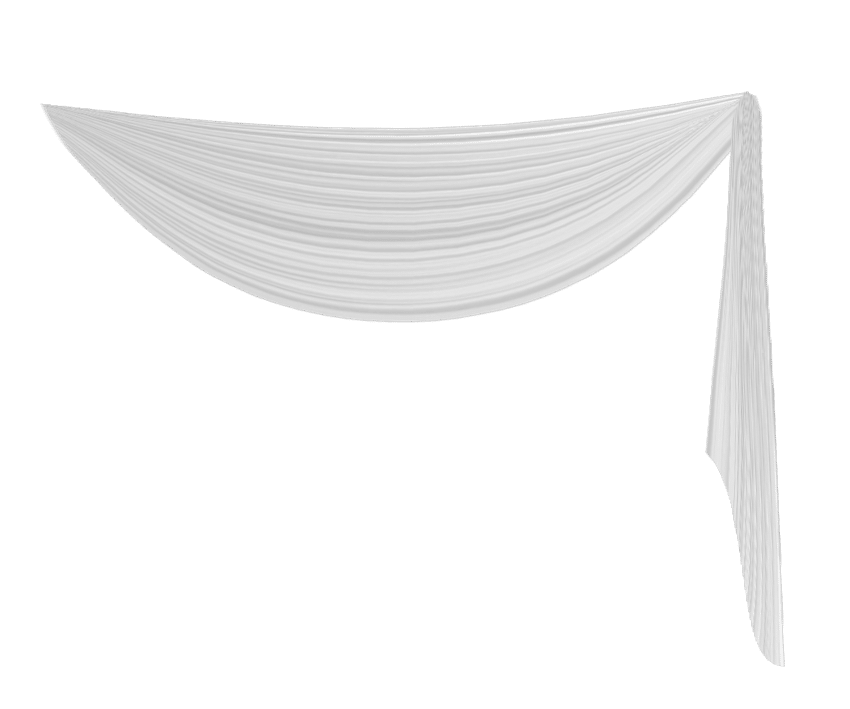 Chiffon Ceiling Drapes – Assorted Styles