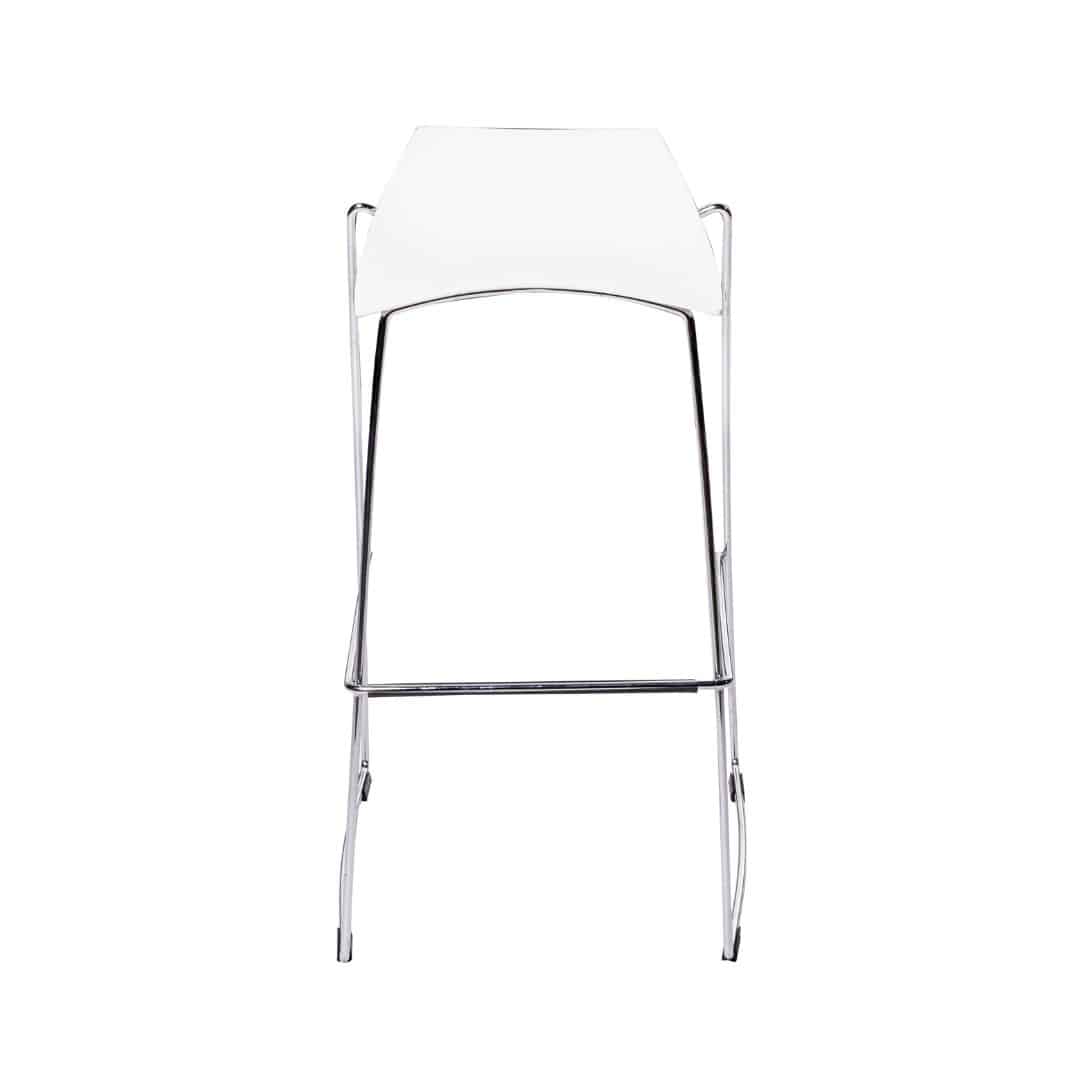 Sail Bar Stool – White