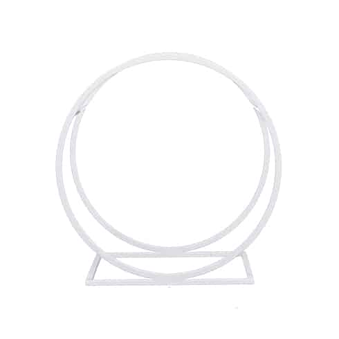 Wire Symbol – Full Stop/Dot – White – 180cmH
