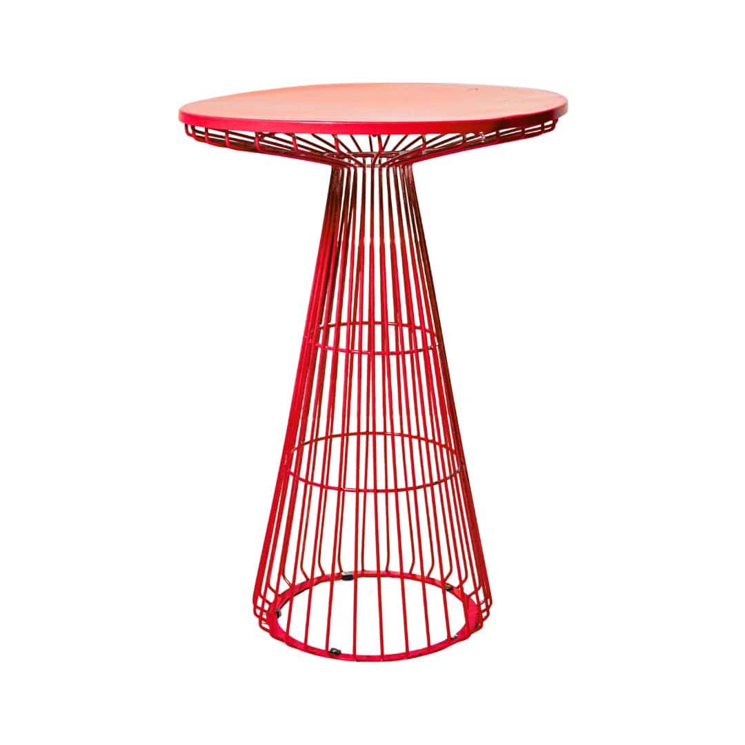 Wireworx Bar Table – Red