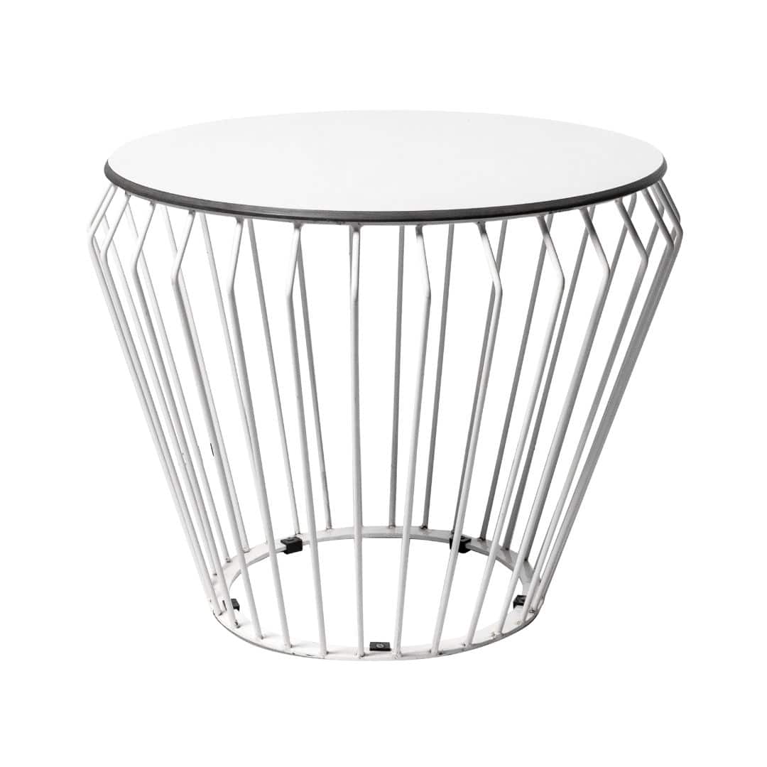 Wireworx Side Table – White