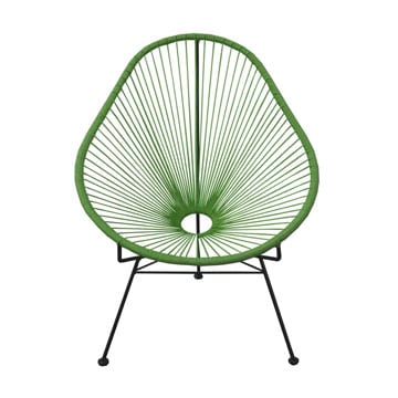 Acapulco Chair – Green – 70cmW x 70cmD x 90cmH