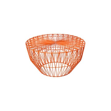 Bend Drum Table – Orange – 75cmD x 46cmH