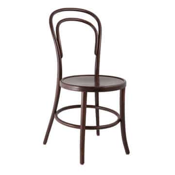 Vienna Bentwood Chair – Walnut – 40cmW x 40cmD x 85cmH