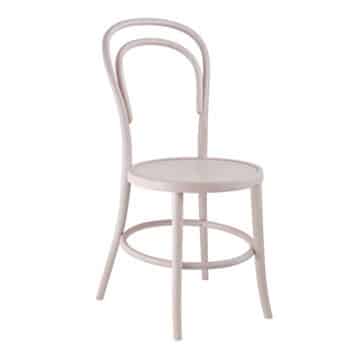 Vienna Bentwood Chair – Limewash – 40cmW x 40cmD x 85cmH