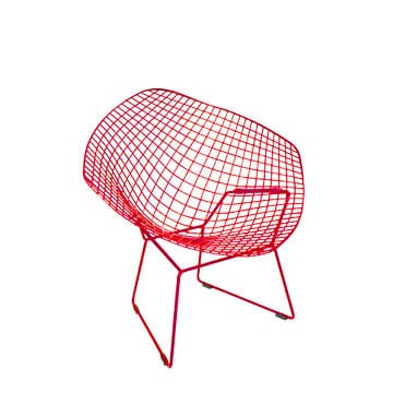 Urban Wire Armchair – Red – 84cmW x 74cmD x 77cmH