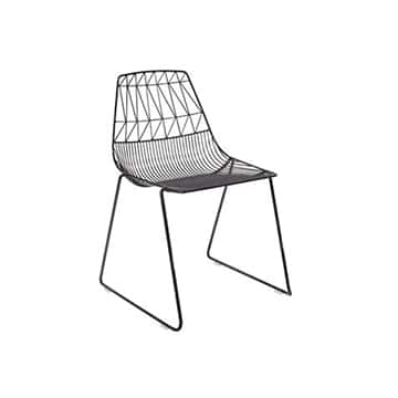 Bend Chair – Black – 50cmW x 53cmD x 80cmH