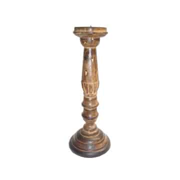 Malia Candlestick – Timber – Set of Three