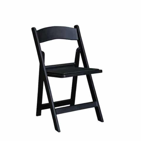 Gladiator Chair – Black – 36cmW x 42cmD x 77cmH
