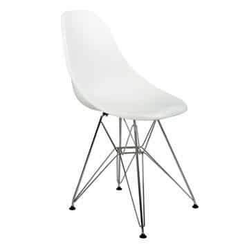 Eiffel Chair – White – 47cmW x 50cmD x 80cmH