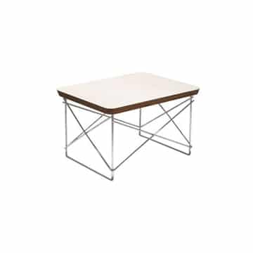 Eames LTR Table – White – 39cmW x 33cmD x 26cmH