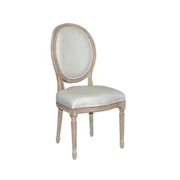 Cameo Chair – Linen – 50cmW x 52cmD x 100cmH