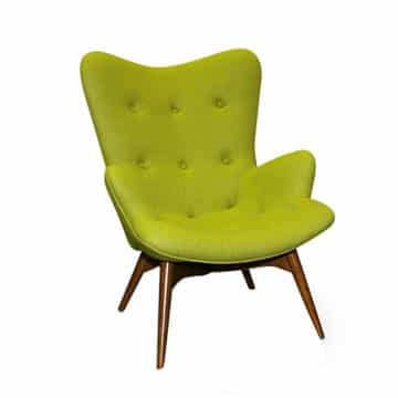 Featherston Armchair – Olive – 74cmW x 80cmD x 90cmH