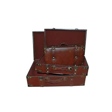 Vintage Briefcases – Set Of Three
