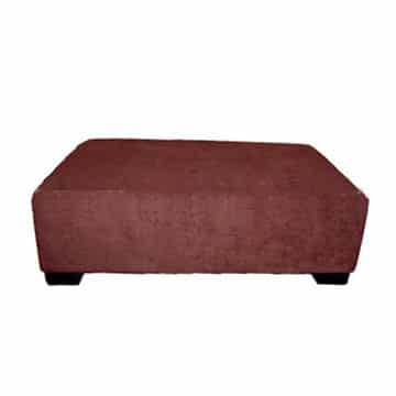 Daybed – Teakwood Suede – 132cmL x 81cmW x 42cmH