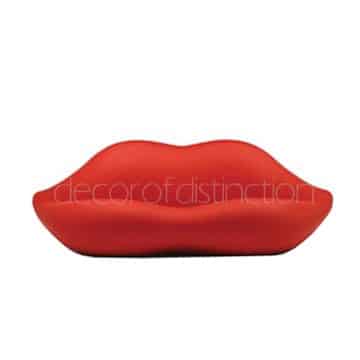 Kisses Lounge – Red – 190cmL x 70cmD x 77cmH