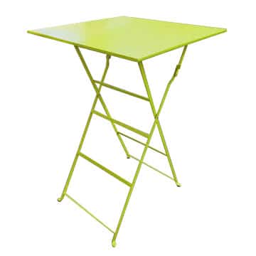 Garden Bar Table – Green – 70cmSQ x 105cmH