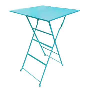 Garden Bar Table – Blue – 70cmSQ x 105cmH