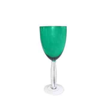 Veneto Wine Glass – Turquoise – 22cmH