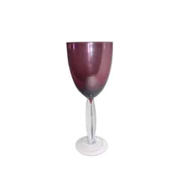 Veneto Wine Glass – Plum – 22cmH