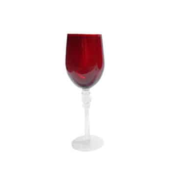 Wine Glass – Ruby – 22cmH