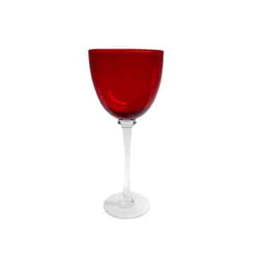 Red Ts Wine Glass Lrg – 21cmH