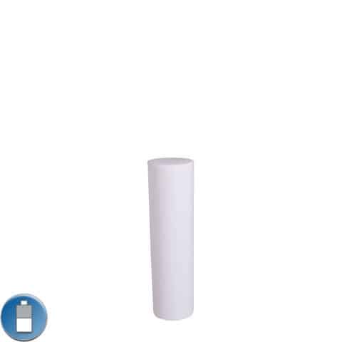 Ignite Glow Cylinder Plinth – 30cmW x 110cmH