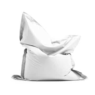 Lazy Floor Cushion – White – 180cmL x 130cmW
