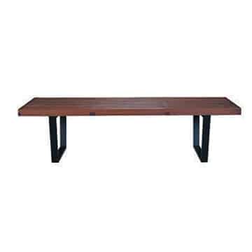 Linea Bench – Oak Timber – 150cmL x 50cmD x 37cmH