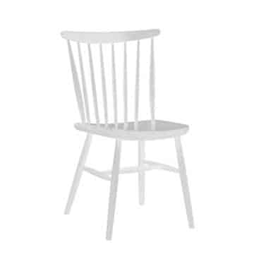 Malmo Chair – White – 42cmW x 45cmD x 86cmH