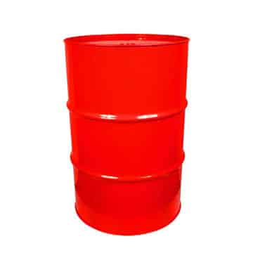 Oil Drum Bar Table – Red – 58cmW x 88cmH